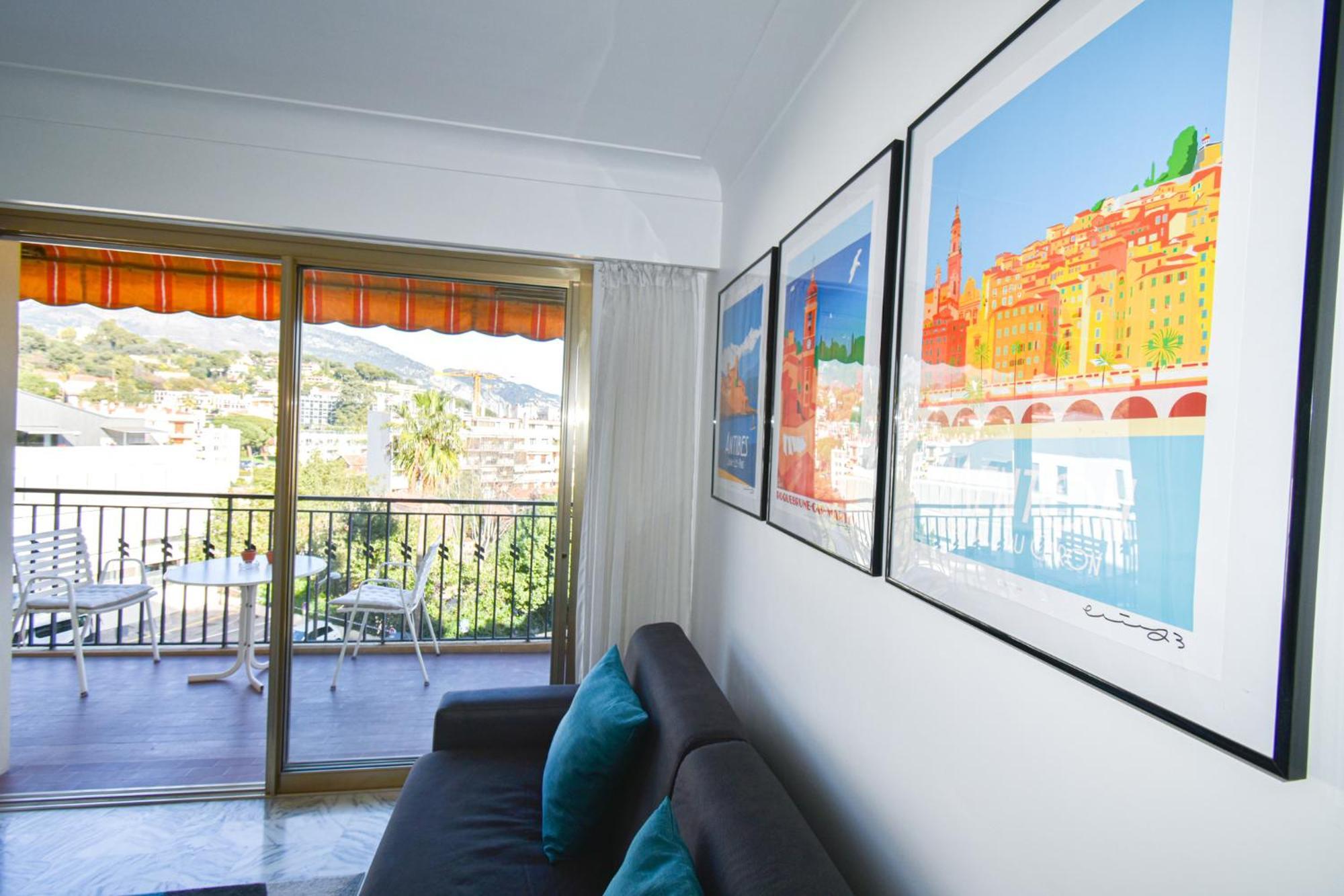 L'Orangerie - Proche Mer - Terrasse - Parking Prive - Clim Roquebrune-Cap-Martin Zewnętrze zdjęcie